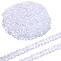 Белый Полиэстеровая лента для декоративных пришивных работ, белые, 1 дюйм (25 мм)