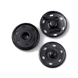 Черный 202 кнопки из нержавеющей стали, кнопки для одежды, швейные принадлежности, электрофорез черный, 23x6 мм