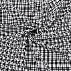 Черный Полиэфирная ткань, аксессуары, шотландка шаблон, чёрные, 1500x0.3 мм