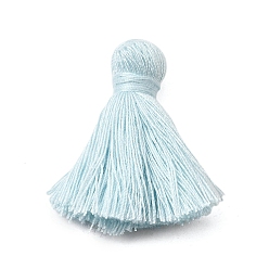 Лазурный Хлопковые подвески с кисточками, лазурный, 45~48x30~36 мм