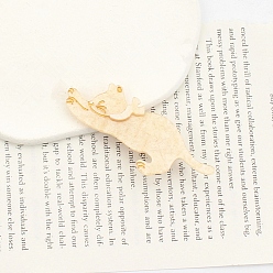 Папайя Оранжевый Милые заколки для волос из ацетата целлюлозы (смола) в форме кошки, аксессуары для волос для девочек, papayawhip, 80x35 мм