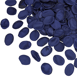 Черный 200шт. искусственные лепестки роз, для свадебного прохода центральные столовые конфетти вечерние сувениры украшения дома, берлинская лазурь, 37~39x29~34x1 мм