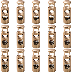 Light Gold 20 шт. замки из сплава, пряжка свиной нос выдвижная пряжка карта, золотой свет, 25x8.5 мм, отверстие : 5 мм, 20 шт / комплект