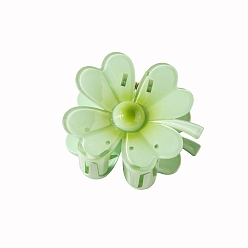 Бледно-Зеленый Заколки для волос с когтями из смолы, бледно-зеленый, 80 мм