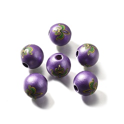 Цветок Печатное натуральное дерево, жемчужные, карнавальная серия, цветок, 15.5x14.5 мм, отверстие : 4.5 мм