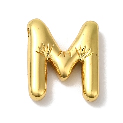 Letter M Ионное покрытие (ip) 304 подвески из нержавеющей стали, буквенное очарование, Буква М, 20.5x17x5 мм, отверстие : 2 мм