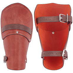 Кокосово-Коричневый Браслет на запястье из искусственной кожи, регулируемая защита на запястье с перчаткой для мужчин и женщин, кокосового коричневый, 14-3/4 дюйм (37.5 см)