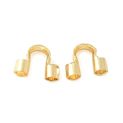 Настоящее золото 18K Латунная проволока опекунов и защитников, без кадмия, без никеля и без свинца, реальный 18 k позолоченный, 5x6x2 мм, отверстие : 1.5 мм