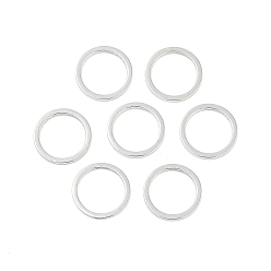 Серебро Стойки обшивки латунные кольца связывая, без кадмия и без свинца, долговечный, кольцо, серебряные, 8x0.8 мм, внутренний диаметр: 6.5 мм