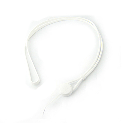 Белый Мобильные лямки из силиконового шнура, регулируемый шнурок для телефона, белые, 47 см