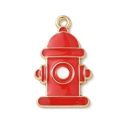 Другие Подвески из эмали и сплава, золотой свет, без кадмия, без никеля и без свинца, 26x16x2.5 мм, отверстие : 1.8 мм