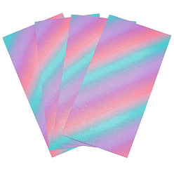 Фиолетовый Самоклеящиеся виниловые наклейки с картинками наклейки для этикеток, для чашки, чемодан, планировщик и рефигератор декора, прямоугольник с узором в диагональную полоску, фиолетовые, 30.5x15x0.05 см