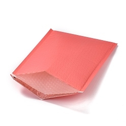 Salmon Matte Film Package Bags, Bubble Mailer, Padded Envelopes, Rectangle, Salmon, 31.2x23.8x0.2cm