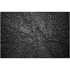 Черный ПВХ водонепроницаемые наклейки, самоклеящиеся наклейки, для украшения аквариума, прямоугольные, чёрные, 300x30x0.1 мм