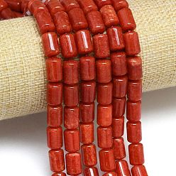 (123L) Белый крем непрозрачный блеск Натуральный Malaysia нефритовые бусы пряди, окрашенная и подогревом, колонка, огнеупорный кирпич, 11.5~12x7.5~8.5 мм, отверстие : 1~1.2 мм, около 31~32 шт / нитка, 15.16'' (38.5 см)