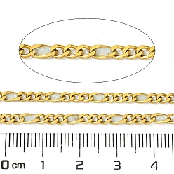 WhiteSmoke Ion Plating(IP) 304 Stainless Steel Enamel Chains, Soldered, with Spool, WhiteSmoke, 11x3x1.5mm
