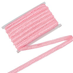 Pink Отделка из полиэстера, треугольная лента, аксессуары для одежды, розовые, 3/4 дюйм (18 мм), около 27.34 ярдов (25 м) / рулон
