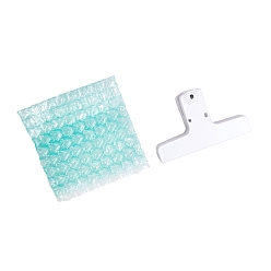 Turquoise Rectangle Plastic Bubble Mailers, Waterproof Padded Envelope Packaging, for Jewelry Makeup Supplies, Turquoise, 10x10cm