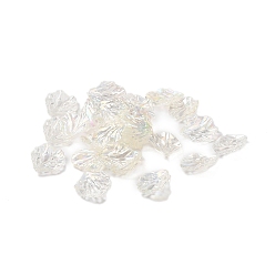 Clear AB Transparent Acrylic Pendants, Cabbage, Clear AB, 20x17x3.5mm, Hole: 1.5mm, 1111pcs/500g