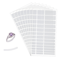 Прозрачный 20невидимое кольцо-регулятор размера из силикона, акрила и ЭВА, прозрачные, 10x5.5x0.05 см