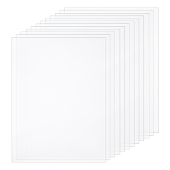 Прозрачный Пластиковые листы для домашних животных, прямоугольные, прозрачные, 400x300x0.5 мм