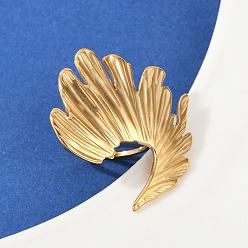 Золотой 304 нерегулярные манжетные кольца из нержавеющей стали, золотые, 31.5x34 мм, внутренний диаметр: 17 мм