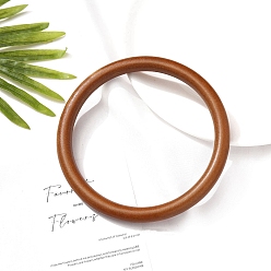 Ring Деревянная ручка для аксессуаров для сумок ручной работы, кольцо, 135 мм