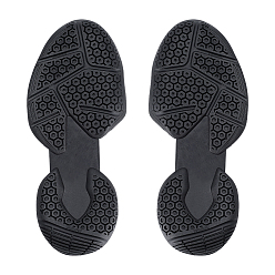 Черный Ремонт обуви замена подошвы из синтетической резины, чёрные, 270x115x16 мм