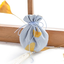 Светло-Синий Подвесная сумка из ткани ручной работы в старинном стиле, наборы для вышивки своими руками для кошелька, голубой, 120x90 мм