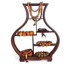 Bottle Подставки для деревянных браслетов в китайском стиле, держатель органайзера для браслетов, украшение дома, бутылка, 27x5.5x32.5 см