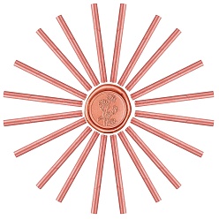 Темный Лосось Сургучные палочки, для ретро старинные сургучной печати, темный лосось, 135x11 мм