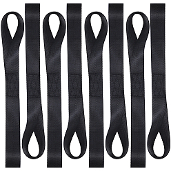 Черный Нейлоновые ремни для багажа, чёрные, 305x25x3 мм