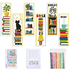 Cat Shape 1 Набор для валяния из шерсти и иглы для начинающих: закладки для сумок и книг, наборы для вышивки своими руками, форма кошки, 1 мм, 18 цветов