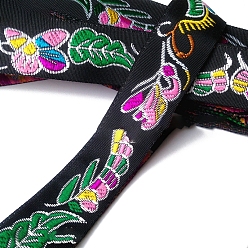 Лист 7М жаккардовая лента из полиэстера в этническом стиле, аксессуары для одежды, лист, 1 дюйм (25 мм), около 7.66 ярдов (7 м) / рулон