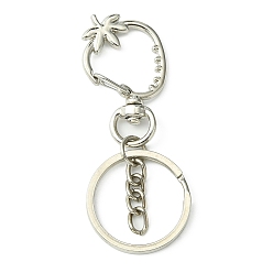 Клубника Сплав брелок, с железными деталями застежки-брелка, клубника, 6.8 см