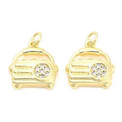 Настоящее золото 18K Латунные микро проложить кубического циркония подвески, радио, долговечный, стойки покрытие, без свинца и без кадмия, ионное покрытие (ip), с целью перехода в кольце, реальный 18 k позолоченный, 16.5x16x5 мм