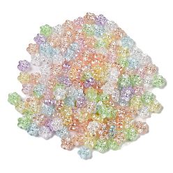 (52) Непрозрачная лаванда Покрытие акриловыми шариками, цветок, разноцветные, 9x9x5 мм, отверстие : 1.8 мм, 333 шт / 500 г