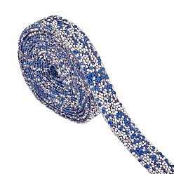 Сапфир 3 блестящие стразы горячей фиксации в ярдах (клей-расплав на обратной стороне), аксессуары для костюма, сапфир, 20 мм