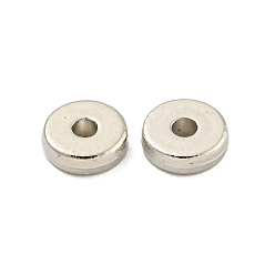 Платина Пластиковые прокладки ccb, диск, платина, 8x2.5 мм, отверстие : 2 мм