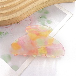 Шампанско-Желтый Акриловые заколки для волос на когтях, для женщин девушек, шампанское желтый, 50x85 мм