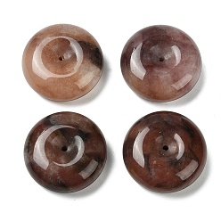 Другие Кварцы Природного кварца подвески, подвески в виде пончиков/пи-дисков, 30x12 мм, отверстие : 1.6 мм