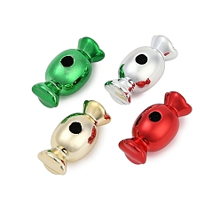 (52) Непрозрачная лаванда Uv акриловые покрытия бусины, конфеты, разноцветные, 24x12 мм, отверстие : 3 мм