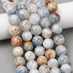 Natural Gemstone Natural Barite Beads Strands, Smooth Round, 10~11.5mm, Hole: 1mm, about 36~40pcs/strand, 14.76''(37.5cm)~15.75''(40cm)