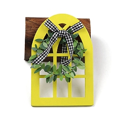 Christmas Wreath Украшения из дерева, украшения для дома, Рождественский венок, 150x100 мм