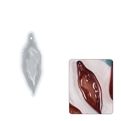 Horse Eye Силиконовые формы для подвесок пищевого класса своими руками, формы для литья смолы, лошадиный глаз , 79x29x11 мм