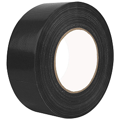 Черный Липкая лента, лента для разметки пола, для крепления ковра, нашивки на одежду, чёрные, 29.5 мм