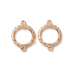 Light Gold Плоский контур с латунным контуром кабошона, настройки лотка для зубцов, долговечный, стойки покрытие, без свинца и без кадмия, золотой свет, 17x12.5x3 мм, отверстие : 1 мм, внутренний диаметр: 10 мм