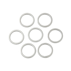 Платина Стойки обшивки латунные кольца связывая, без кадмия и без свинца, долговечный, кольцо, платина, 10x1 мм, внутренний диаметр: 8.5 мм
