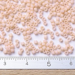 (DB0354) Matte Opaque Blush MIYUKI Delica Beads, Cylinder, Japanese Seed Beads, 11/0, (DB0354) Matte Opaque Blush, 1.3x1.6mm, Hole: 0.8mm, about 10000pcs/bag, 50g/bag