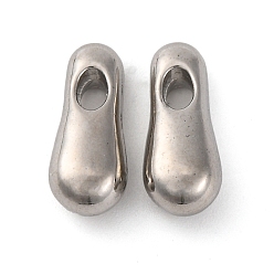 Платина Стойки подвески обшивки сплава, обувь прелести, платина, 12.5x5x4 мм, отверстие : 3x2 мм